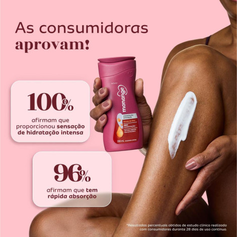 Loção Hidratante Monange Extrato de Oliva Hidratação Intensiva com Ação Desodorante 200ml
