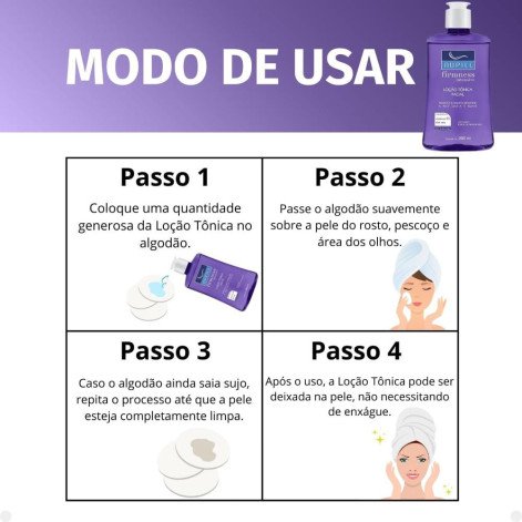 Loção Tônica Facial Nupill Firmness Intensive 200ml Loção Tônica Facial Nupill Firmness Intensive 200ml