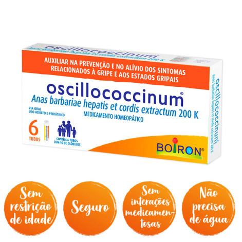 Oscillococcinum Com 6 Doses 1g