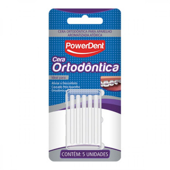 Cera Ortodontica PowerDental 5 Unidades