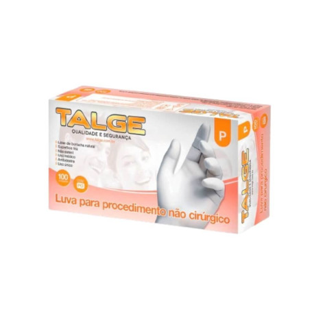 Luva de Procedimento Talge Latex P com pó 100 Un