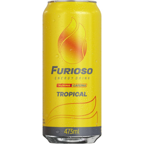 Bebida Energético Furioso Tropicol 473ml