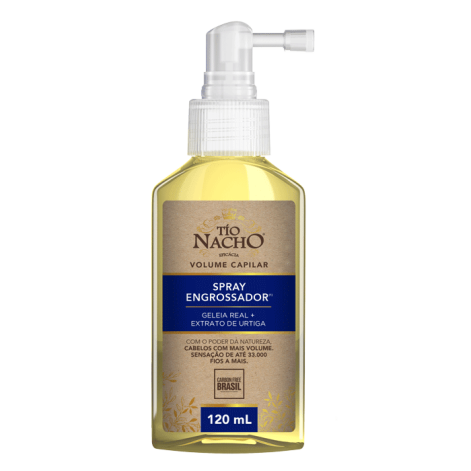 Spray Tio Nacho Engrossador Volume Capilar 120ml Spray Tio Nacho Engrossador Volume Capilar 120ml