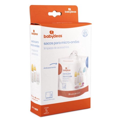 Sacos Esterilizadores Acessórios Para Micro-Ondas Babydeas Sacos Esterilizadores Acessórios Para Micro-Ondas Babydeas