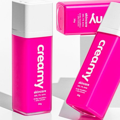 Gel Facial Creamy Skincare 7% AHA Ácido Mandélico + Alfa-arbutin 30g Gel Facial Creamy Skincare 7% AHA Ácido Mandélico + Alfa-arbutin 30g