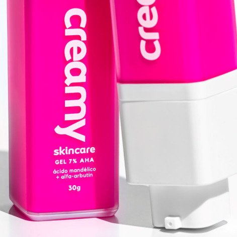Gel Facial Creamy Skincare 7% AHA Ácido Mandélico + Alfa-arbutin 30g Gel Facial Creamy Skincare 7% AHA Ácido Mandélico + Alfa-arbutin 30g