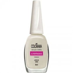 Esmalte Colorama Cremoso Leite De Coco 8ml
