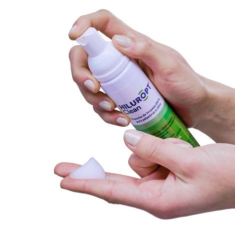 Espuma de Limpeza para Pálpebras e Cílios Gbio Hiluropt Clean 80ml