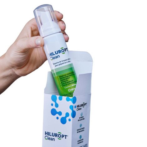 Espuma de Limpeza para Pálpebras e Cílios Gbio Hiluropt Clean 80ml