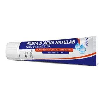 Pasta Dagua Oxido De Zinco 25% Com 80G Natulab