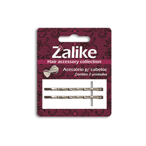 Zalike Grampo Twist 6 Banhado - Kit com 2 Unidades, 3 Cores (Ref. 265) Zalike Grampo Twist 6 Banhado - Kit com 2 Unidades, 3 Cores (Ref. 265)