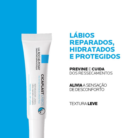Reparador Labial La Roche-posay Cicaplast Lábios 7,5ml