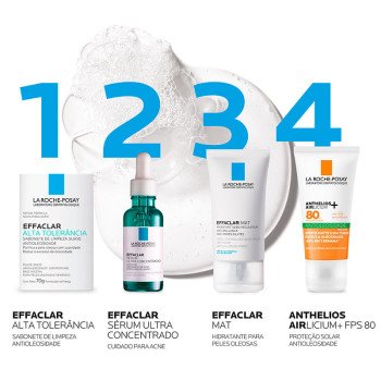 Sabonete De Limpeza Facial La Roche-posay Effaclar Alta Tolerância 70g
