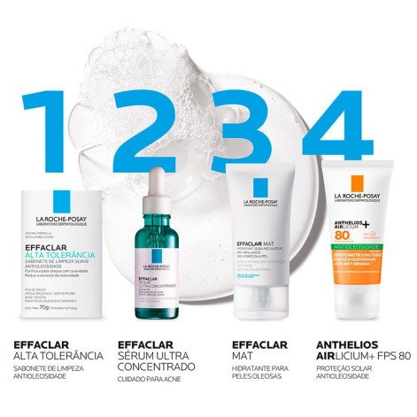 Sabonete De Limpeza Facial La Roche-posay Effaclar Alta Tolerância 70g