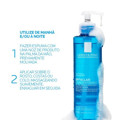 Effaclar Concent Gel Limp Antiolios C/300G Effaclar Concent Gel Limp Antiolios C/300G