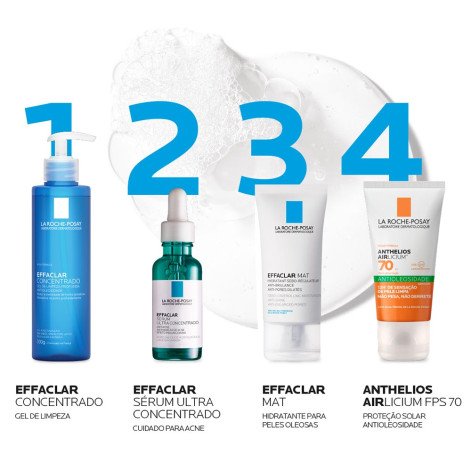 Effaclar Concent Gel Limp Antiolios C/300G Effaclar Concent Gel Limp Antiolios C/300G