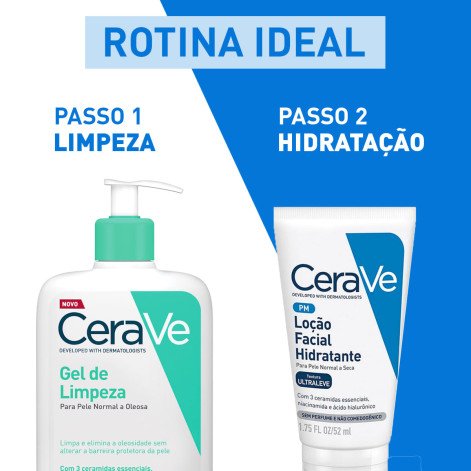Gel de Limpeza Antioleosidade Facial Cerave Pele Normal a Oleosa 454g Gel de Limpeza Antioleosidade Facial Cerave Pele Normal a Oleosa 454g