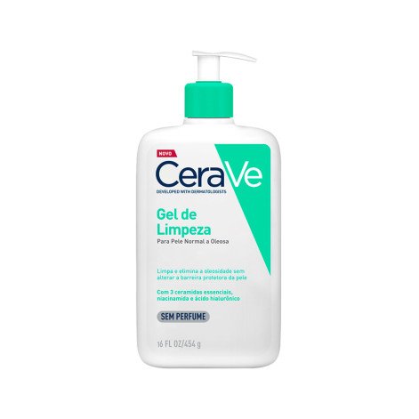 Gel de Limpeza Antioleosidade Facial Cerave Pele Normal a Oleosa 454g Gel de Limpeza Antioleosidade Facial Cerave Pele Normal a Oleosa 454g