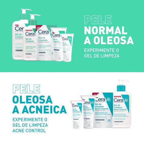 Gel de Limpeza Antioleosidade Facial Cerave Pele Normal a Oleosa 454g Gel de Limpeza Antioleosidade Facial Cerave Pele Normal a Oleosa 454g