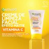 Sabonete Líquido Limpeza Facial Garnier Uniform & Matte Vitamina C Antioleosidade 120g