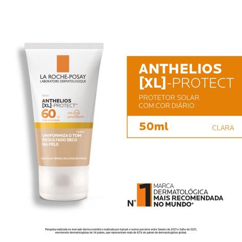 Protetor Solar Anthelios Xl Protect Fps60 Pele Clara 40g