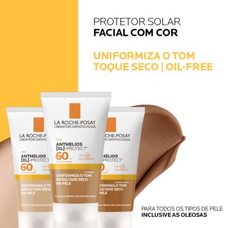 Protetor Solar Anthelios Xl Protect Fps60 Pele Clara 40g
