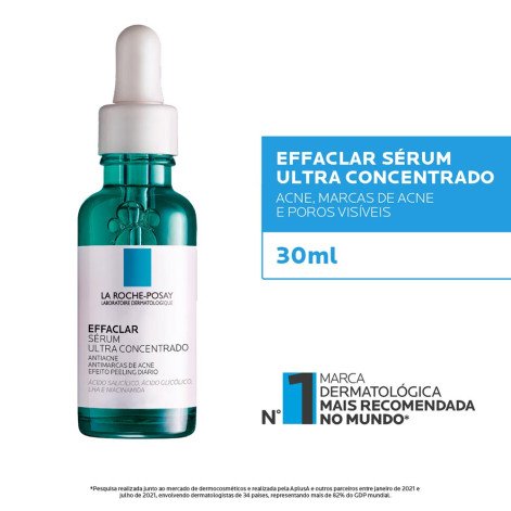Sérum Ultra Concentrado La Roche-posay Effaclar Antiacne Pele Oleosa  30ml