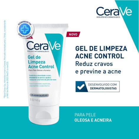 Cerave Gel Lim Acne Control 140G