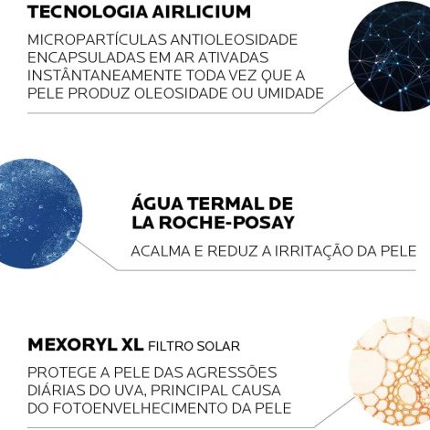 Protetor Solar Facial La Roche-Posay Anthelios Airlicium+ FPS80 40g