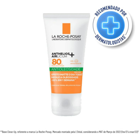 Protetor Solar Facial La Roche-Posay Anthelios Airlicium+ FPS80 40g