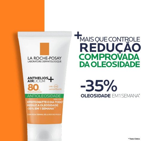 Protetor Solar Facial La Roche-Posay Anthelios Airlicium+ FPS80 40g