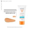 Protetor Solar Facial Vichy Hydra-Matte FPS50 Cor 2.0 30g