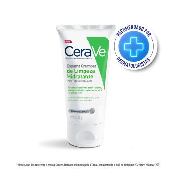Espuma Cremosa de Limpeza Hidratante Cerave Sem Perfume 140g Espuma Cremosa de Limpeza Hidratante Cerave Sem Perfume 140g
