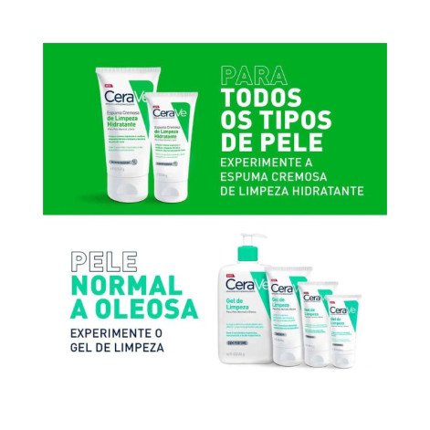 Espuma Cremosa de Limpeza Hidratante Cerave Sem Perfume 60g Espuma Cremosa de Limpeza Hidratante Cerave Sem Perfume 60g