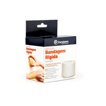 Incoterm Bandagem Protape Ridiga Esport Branco Incoterm Bandagem Protape Ridiga Esport Branco