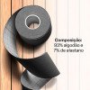 Fita Kinésio Multilaser Muscle Fix Preta 5cm X 5m