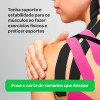Fita Kinésio Multilaser Muscle Fix Preta 5cm X 5m