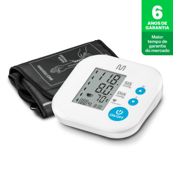 Monitor De Pressão Arterial Digital De Braço Multilaser Saúde 1 Unidade