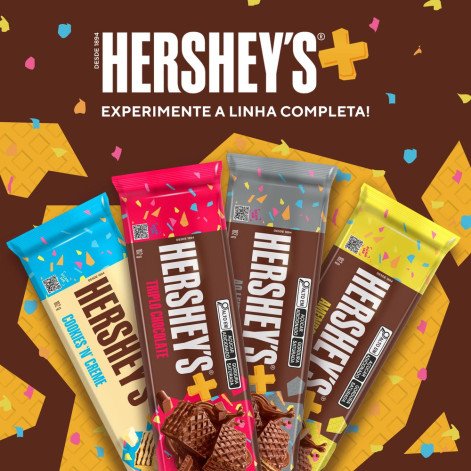 Wafer com Chocolate Ao Leite Hershey's 102g Wafer com Chocolate Ao Leite Hershey's 102g