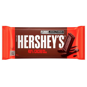 Chocolate Hershey’s Meio Amargo 40% Cacau 82g