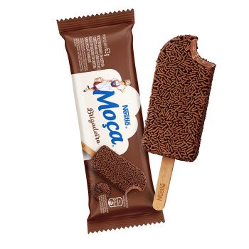 Picolé Brigadeiro Moça Nestlé 63g com Granulado