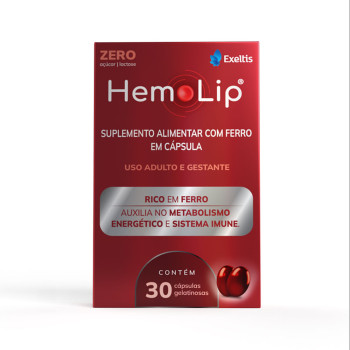 Hemolip 30mg 30 Cápsulas - Exeltis