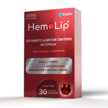 Hemolip 30mg 30 Cápsulas - Exeltis Hemolip 30mg 30 Cápsulas - Exeltis