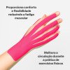 Fita Kinésio Rolo 5cmx5m Rosa Multi Saúde - HC028