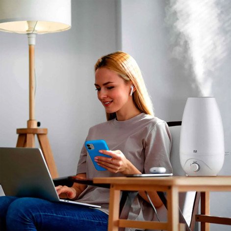 Umidificador de Ar Multilaser Easy Air Hc118 2,6 Litros Automático Bivolt