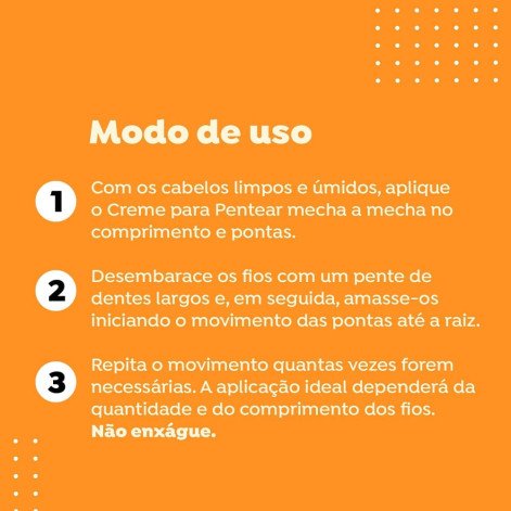 Creme de Pentear Salon Line Kids Cachinhos Poderosos Melão 1kg