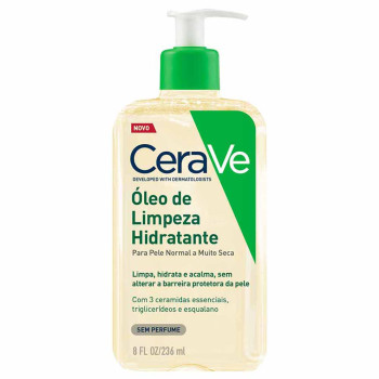 Óleo de Limpeza Hidratante CeraVe Sem Perfume 236ml