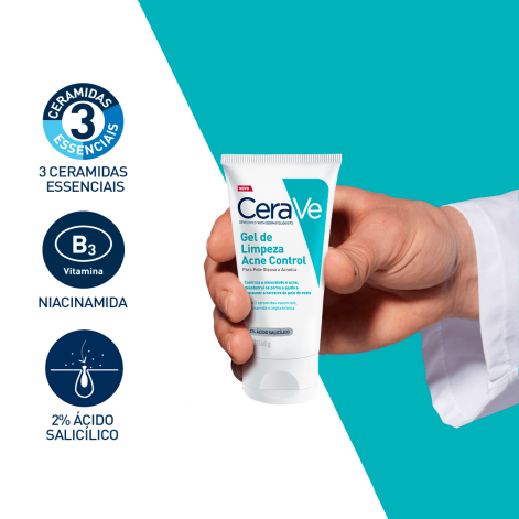 Gel Limpeza Cerave Acne Control 340G