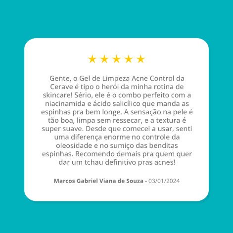 Gel Limpeza Cerave Acne Control 340G