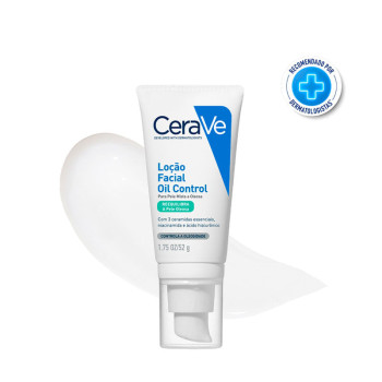 Loção Facial Oil Control Cerave Pele Mista a Oleosa 52g